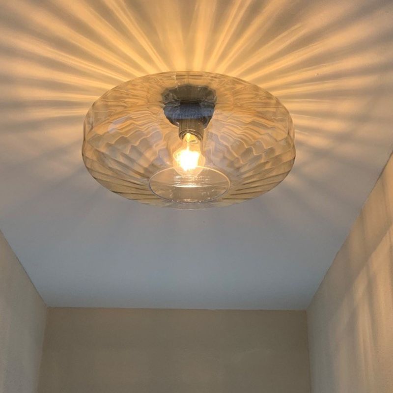 Lampe plafond ambre rétro, Evren Lampe plafond ambre rétro, Evren