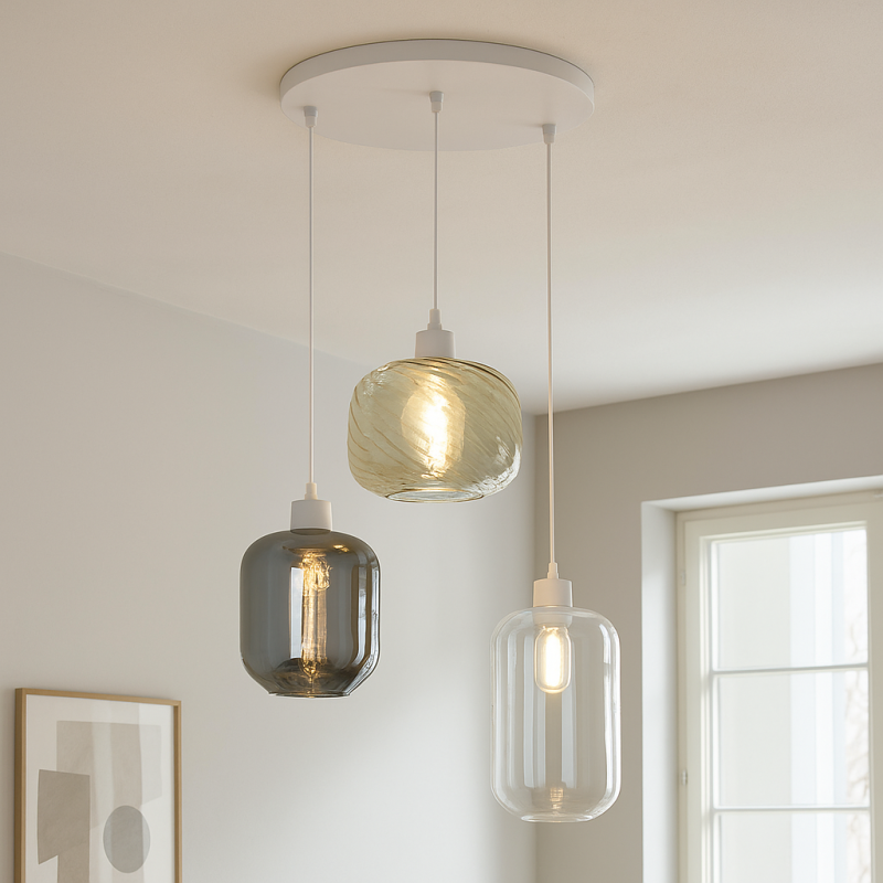 Suspension transparente design, Mannus Suspension transparente design, Mannus
