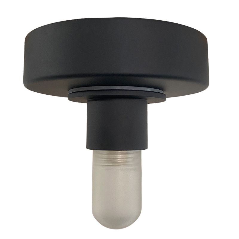 Pavillon cache fil noir en plastique, Aafje, IP44 Pavillon cache fil noir en plastique, Aafje, IP44