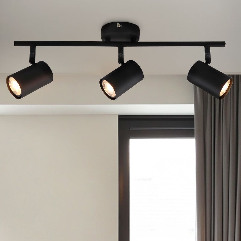 Spot plafond noir moderne, Elena