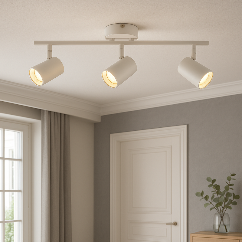 Spot plafond blanc moderne, Elena