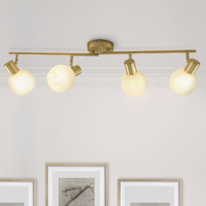 Spot plafond blanc design, Ayleen