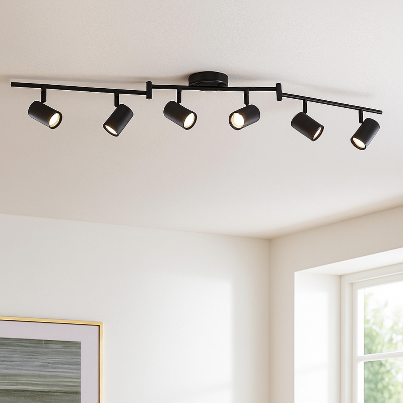 Spot plafond noir moderne, Elena Spot plafond noir moderne, Elena