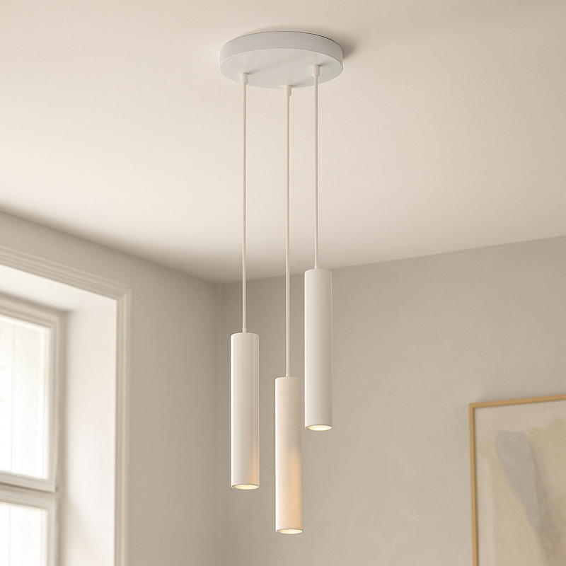 Suspension blanche moderne, Nadi Suspension blanche moderne, Nadi