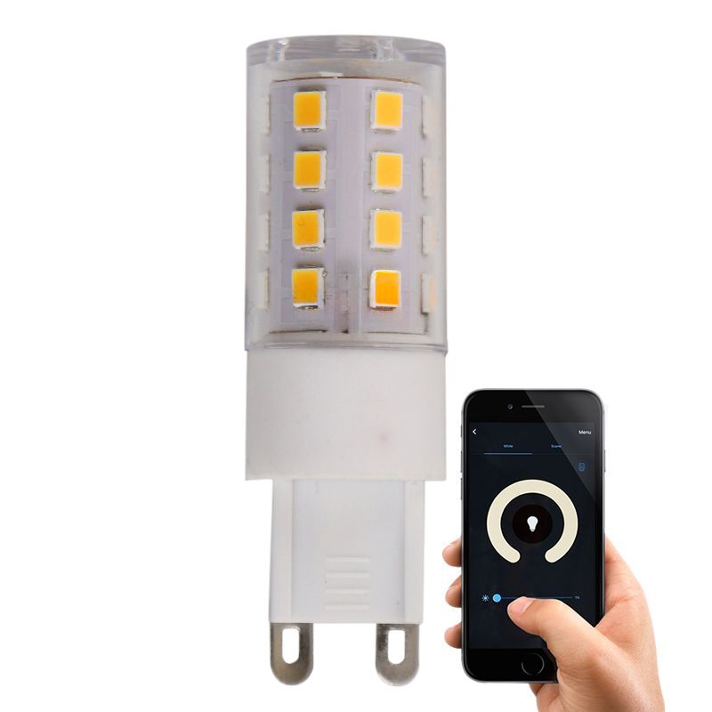 Olucia ampoule LED connectée G9 Kyo, 3W, 2700K Olucia ampoule LED connectée G9 Kyo, 3W, 2700K
