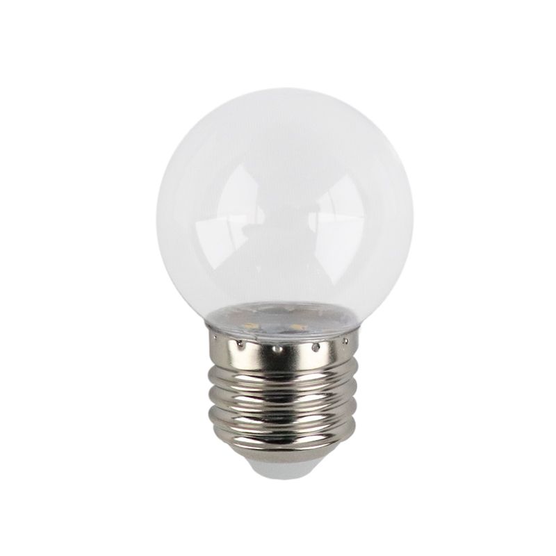Ampoule LED transparente blanc chaud - 1 Watt