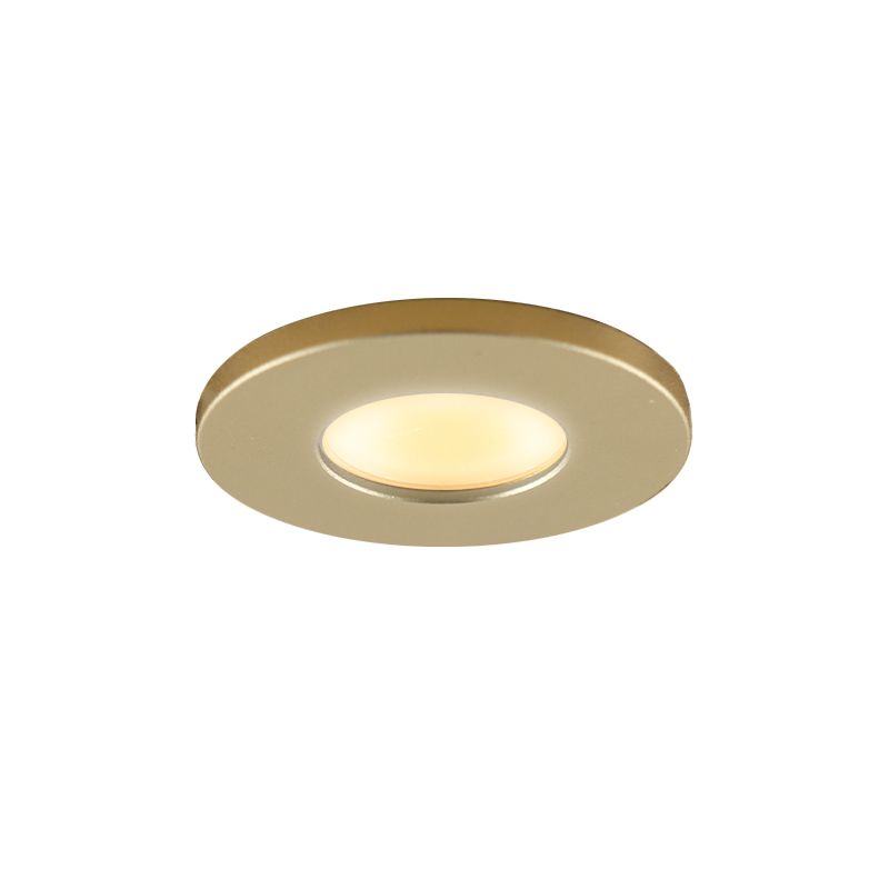 Spot encastré veranda de coleur laiton Dico, IP65, gradable Spot encastré veranda de coleur laiton Dico, IP65, gradable