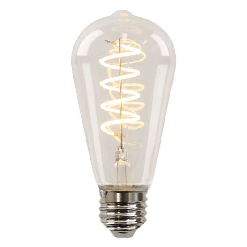 Olucia ampoule LED Edison E27 gradable Tuelo, 4W, 2700K