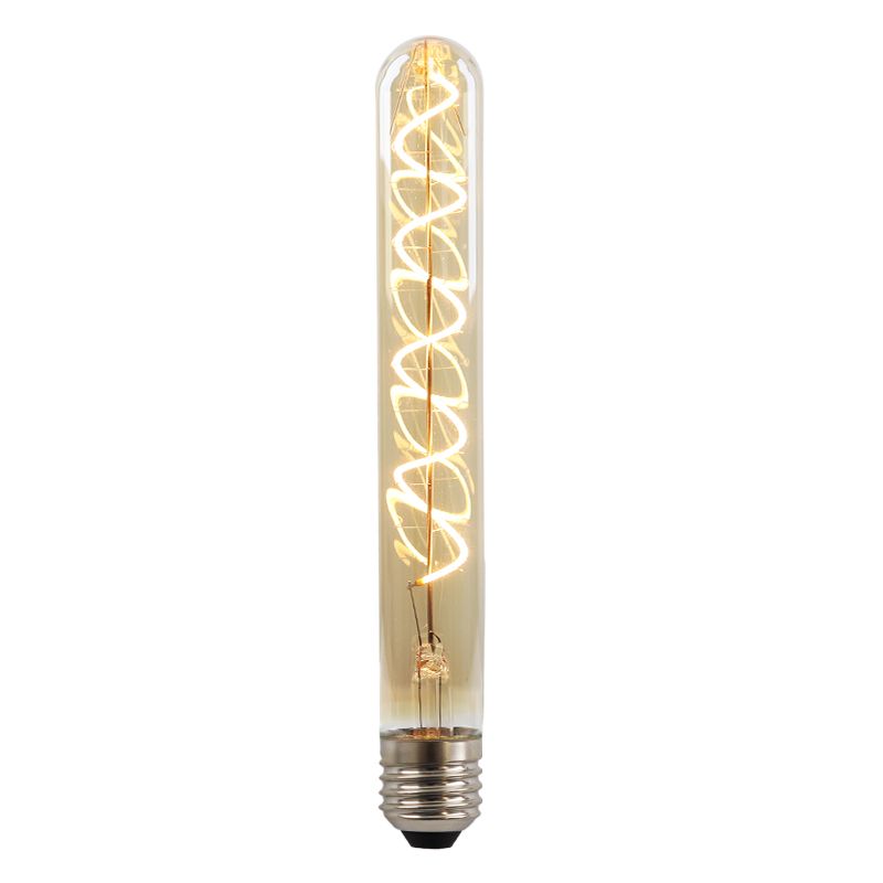 Olucia ampoule LED tube E27 gradable Damien, ambre, 4W, 2200K Olucia ampoule LED tube E27 gradable Damien, ambre, 4W, 2200K