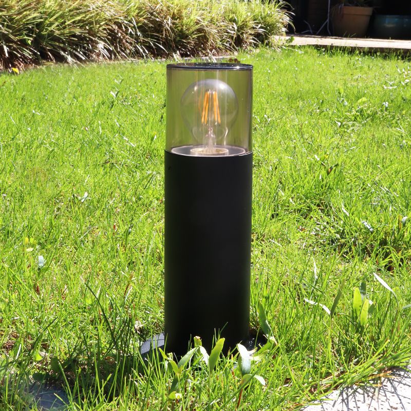 Luminaire extérieur noir moderne, Sanel, IP44