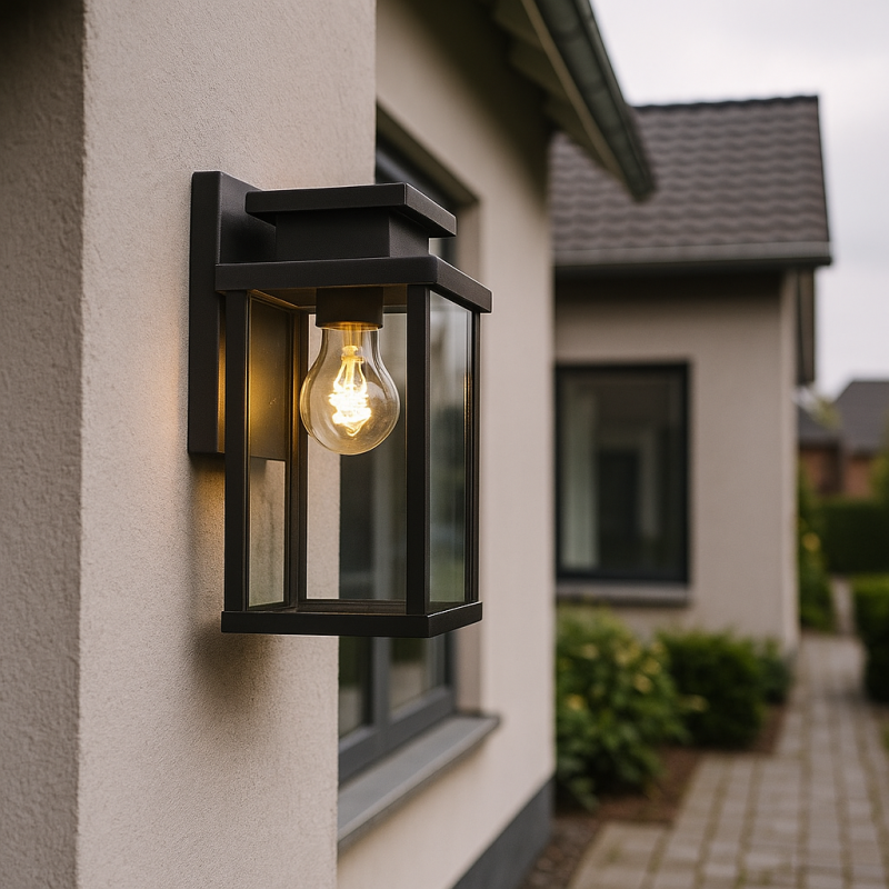 Luminaire extérieur noir moderne, Jesca, IP44 Luminaire extérieur noir moderne, Jesca, IP44