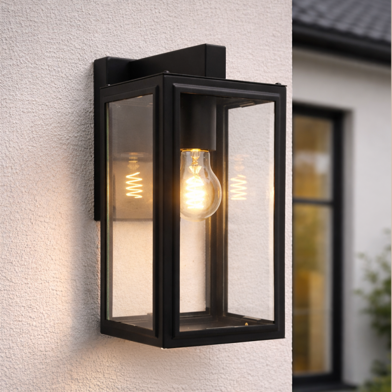 Luminaire extérieur noir moderne, Sidney, IP44
