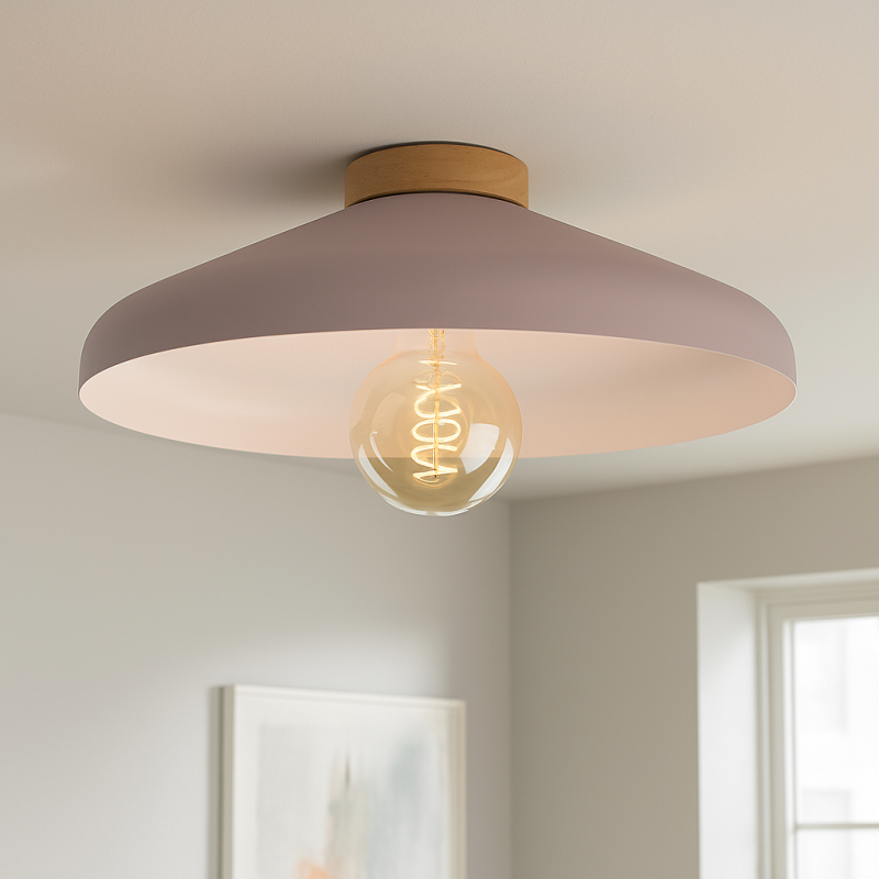 Plafonnier rose rustique, Freddie Plafonnier rose rustique, Freddie