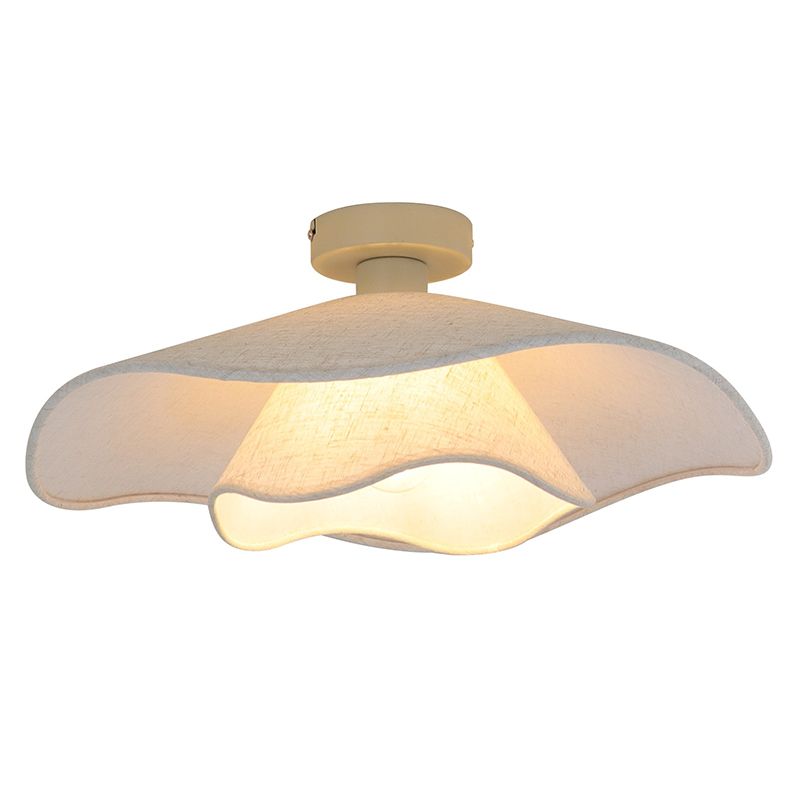 Plafonnier beige rustique, Mimi