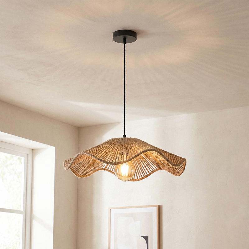 Suspension marronne rustique, Annelot