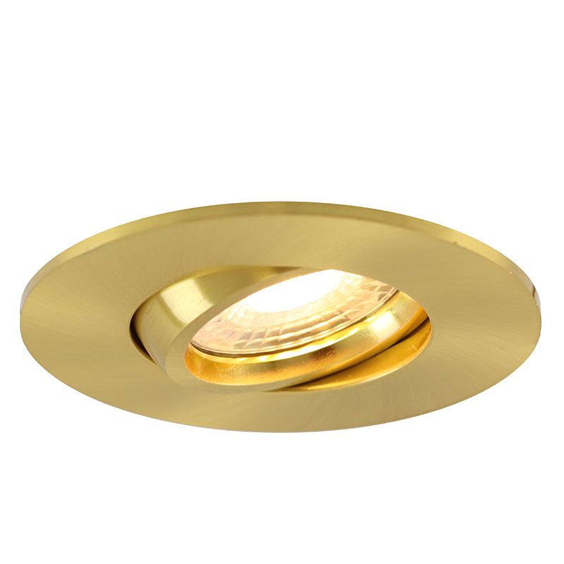 Spot encastré salle de bain laiton moderne, Jill, IP44 Spot encastré salle de bain laiton moderne, Jill, IP44