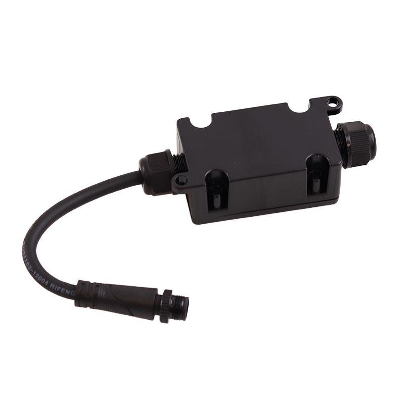 Câble Olucia Connect mâle 20 cm avec boîtier de connexion, IP68 Câble Olucia Connect mâle 20 cm avec boîtier de connexion, IP68