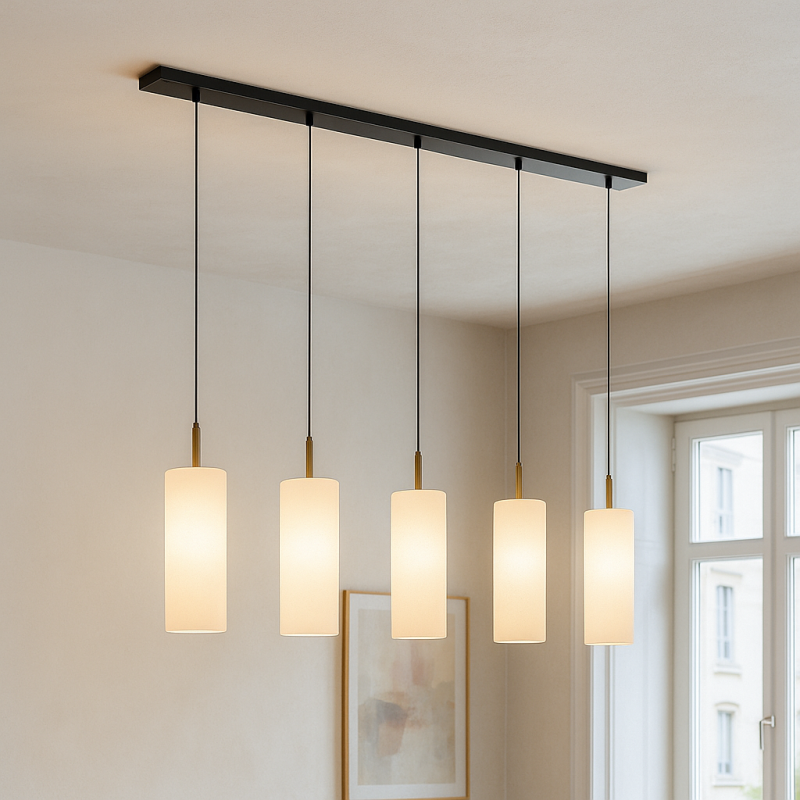 Suspension blanche moderne, Gaya Suspension blanche moderne, Gaya