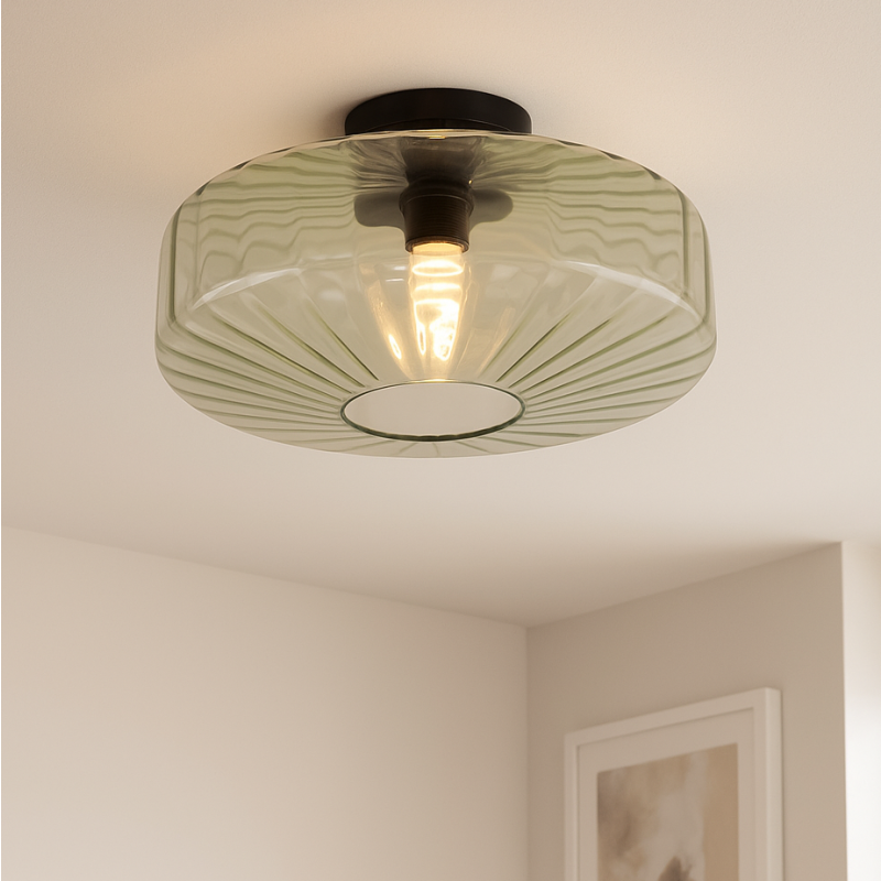 Lampe plafond verte design, Sevda Lampe plafond verte design, Sevda