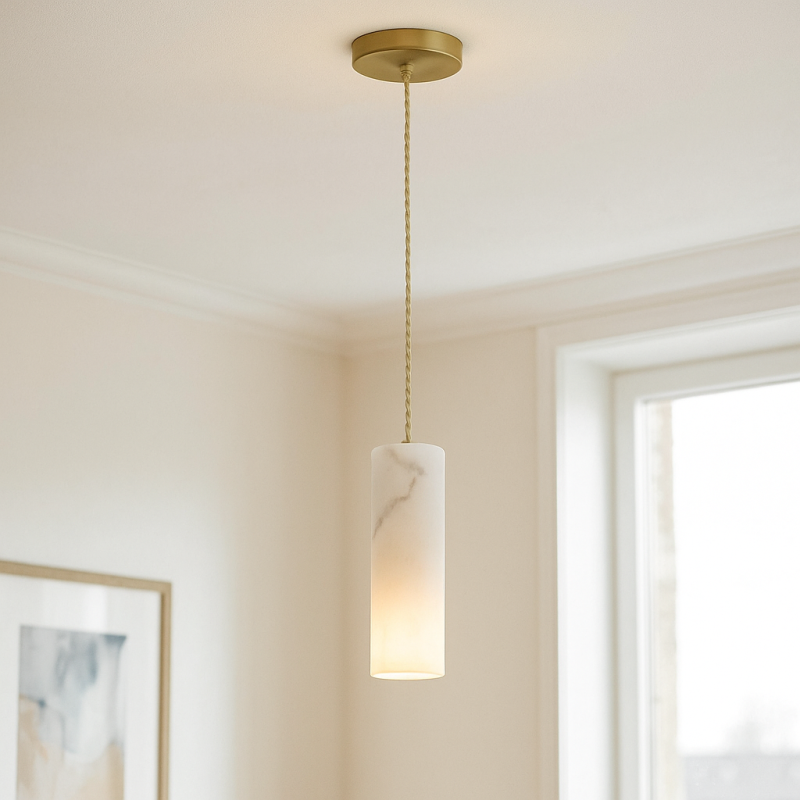 Suspension blanche moderne, Marilou Suspension blanche moderne, Marilou
