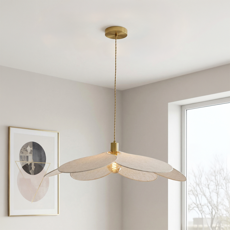 Suspension beige rustique, Nena Suspension beige rustique, Nena