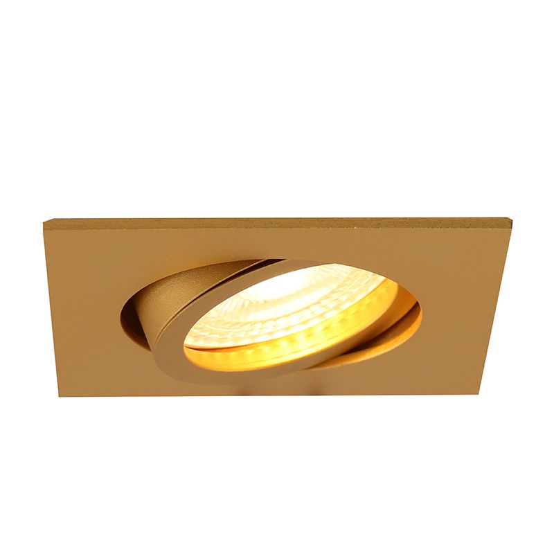 Spot encastré laiton en métal, Scott Spot encastré laiton en métal, Scott