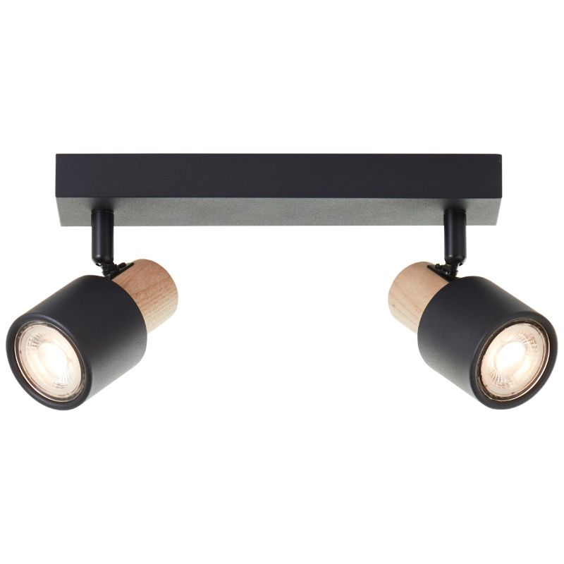 Spot plafond noir moderne, Soscha