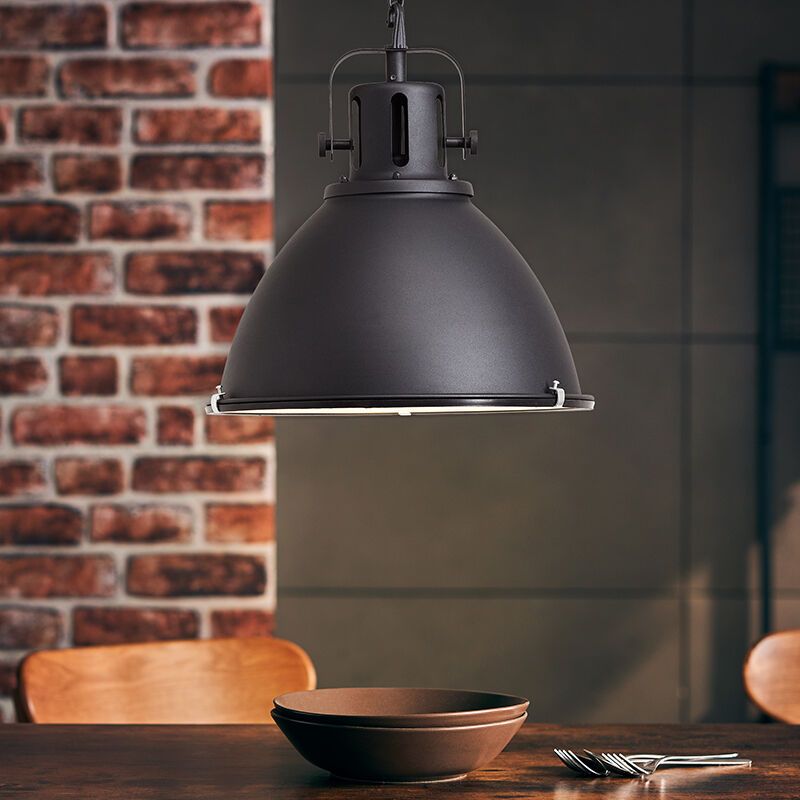 Suspension noire industrielle, Alexi Suspension noire industrielle, Alexi