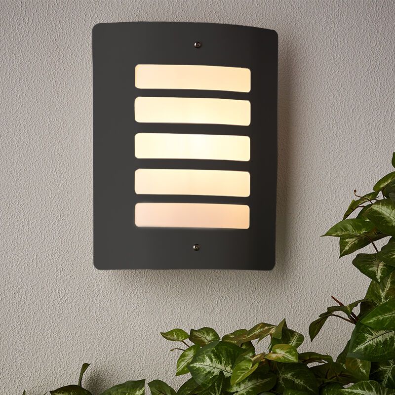 Luminaire extérieur anthracite en métal, Alea, IP44 Luminaire extérieur anthracite en métal, Alea, IP44