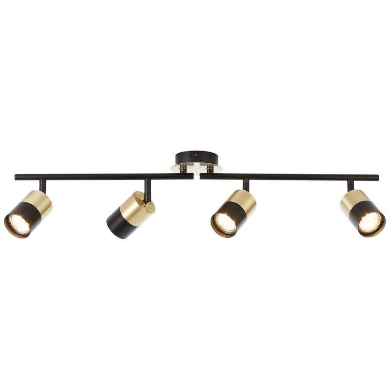 Plafonnier laiton moderne, Cato