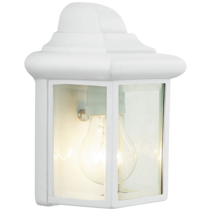 Luminaire extérieur blanc classique, Kalle, IP23 Luminaire extérieur blanc classique, Kalle, IP23