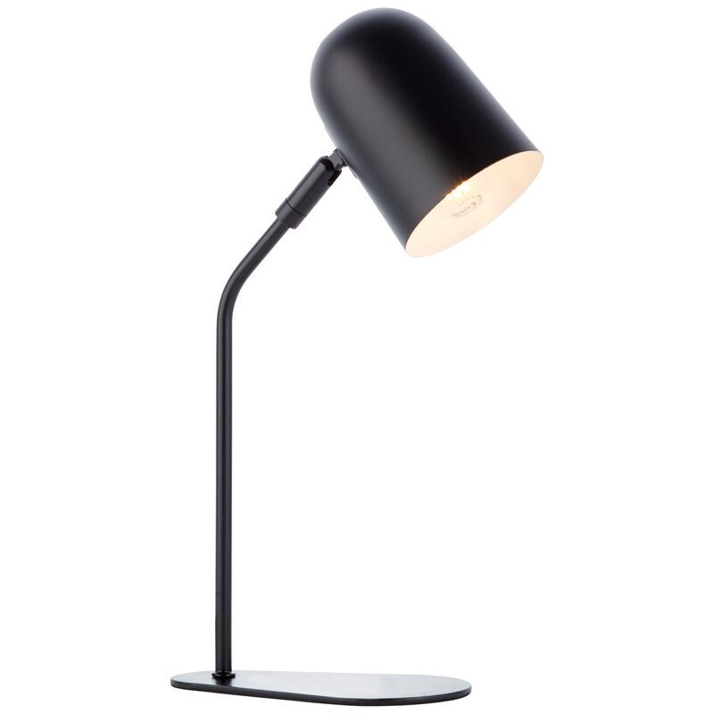 Lampe de table noire moderne, Lukas, avec interrupteur Lampe de table noire moderne, Lukas, avec interrupteur