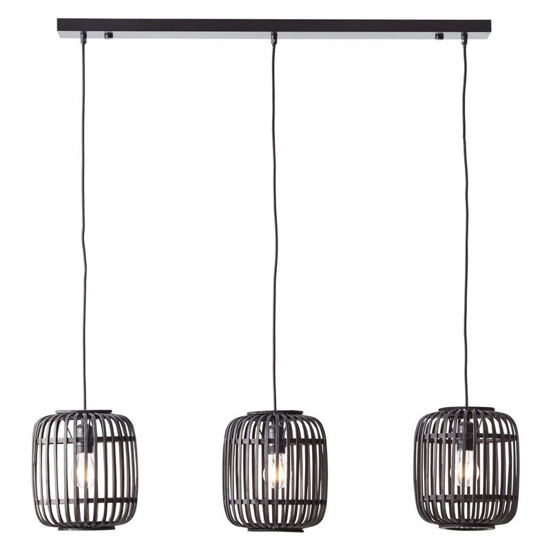 Suspension en bois noire, Brain