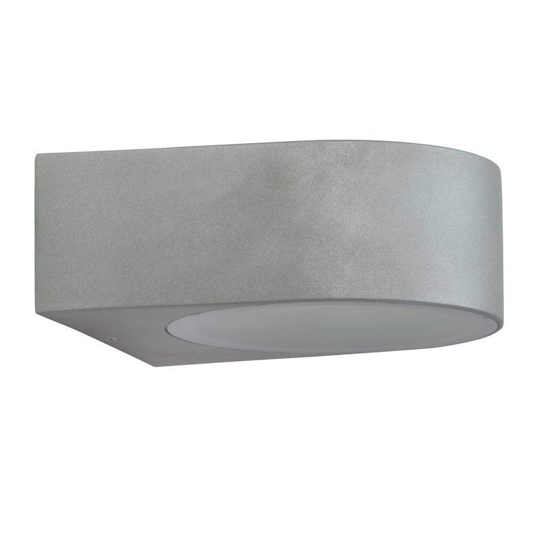 Luminaire extérieur gris en métal, Alicha, IP44