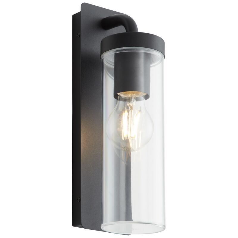 Luminaire extérieur noire moderne, Jemima, IP44 Luminaire extérieur noire moderne, Jemima, IP44