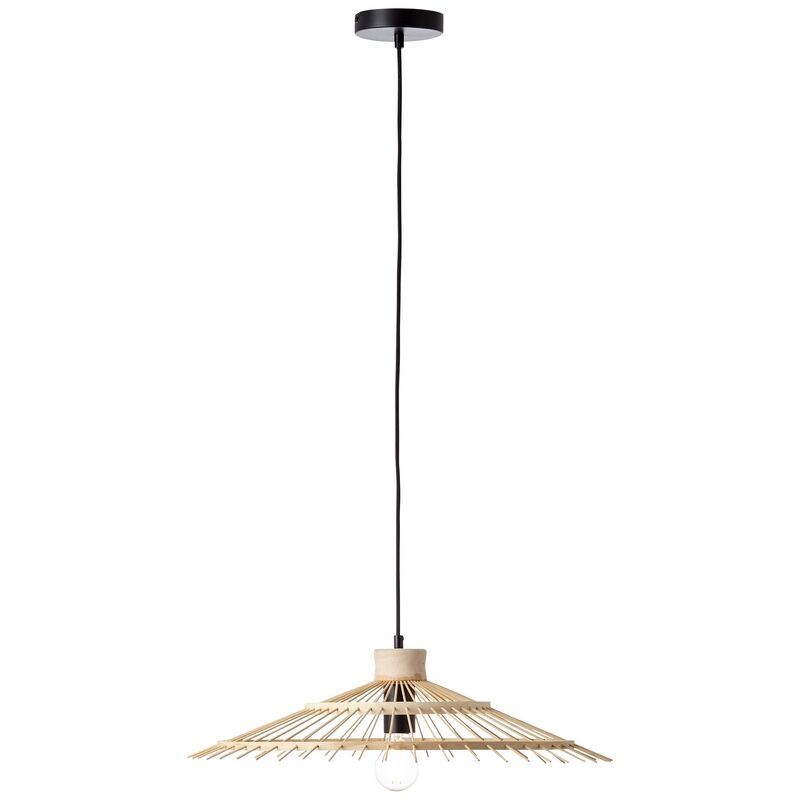 Suspension en bois noire, Idris