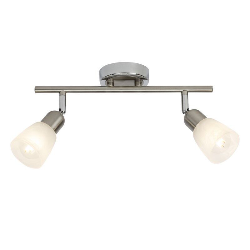 Spot plafond chromé en métal, Lats Spot plafond chromé en métal, Lats