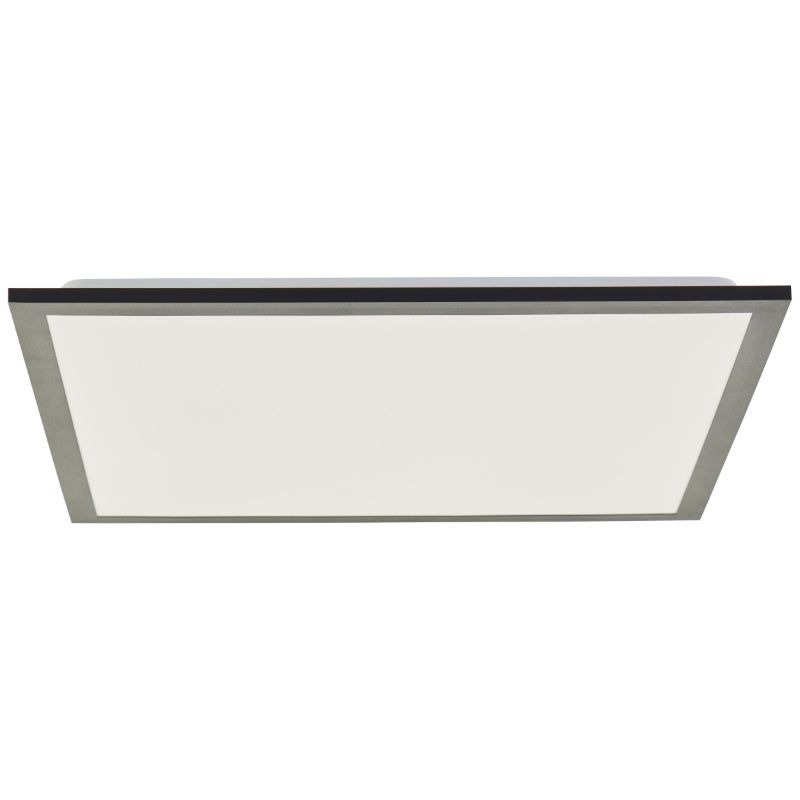 Panneau LED plafonnier noir moderne, Usman, 24W, 4000K LED