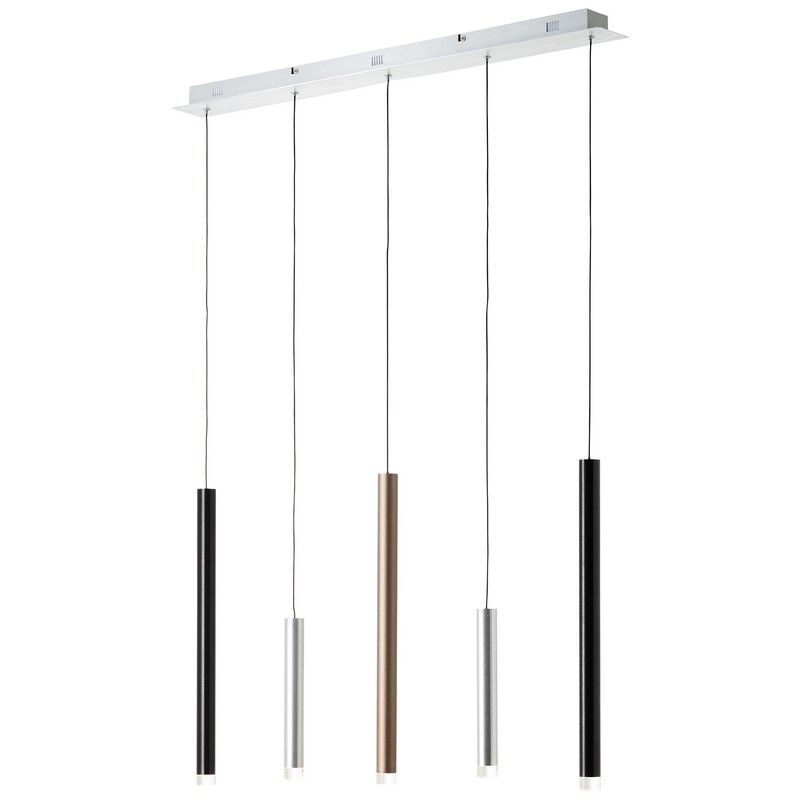 Suspension argentée moderne, Olivia, 4W, 3000K LED