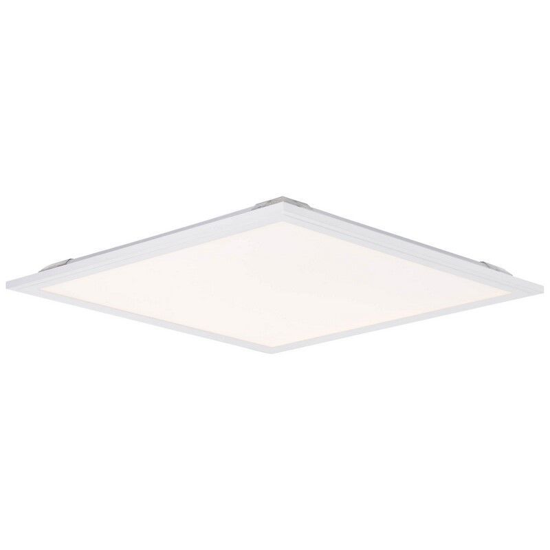 Plafonnier blanc design, Lisa, 24W, couleur réglable LED