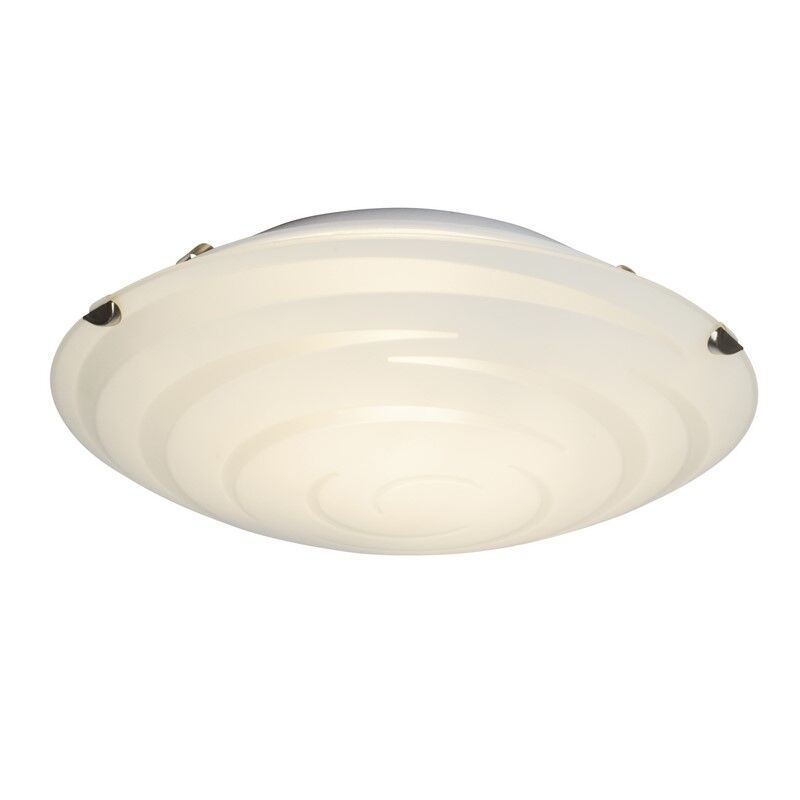 Lampe plafond transparente en verre, Alisson