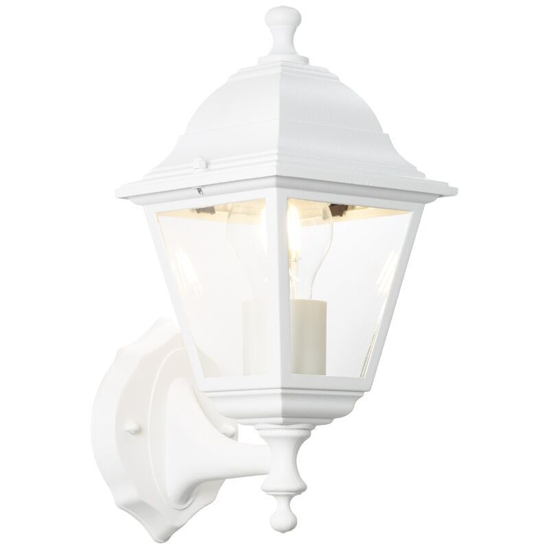Luminaire extérieur blanc classique, Kalle, IP44 Luminaire extérieur blanc classique, Kalle, IP44