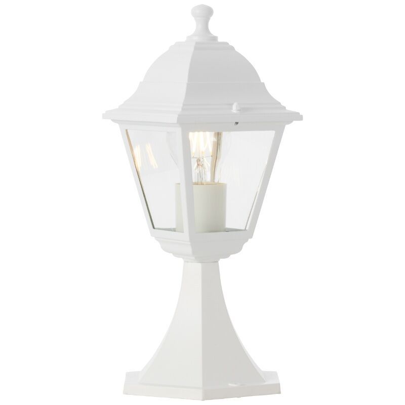Luminaire extérieur blanc classique, Kalle, IP44 Luminaire extérieur blanc classique, Kalle, IP44