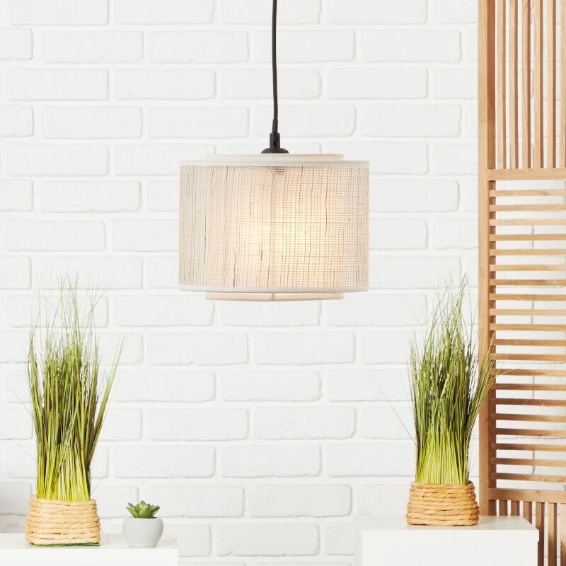 Suspension beige rustique, Gerbert Suspension beige rustique, Gerbert