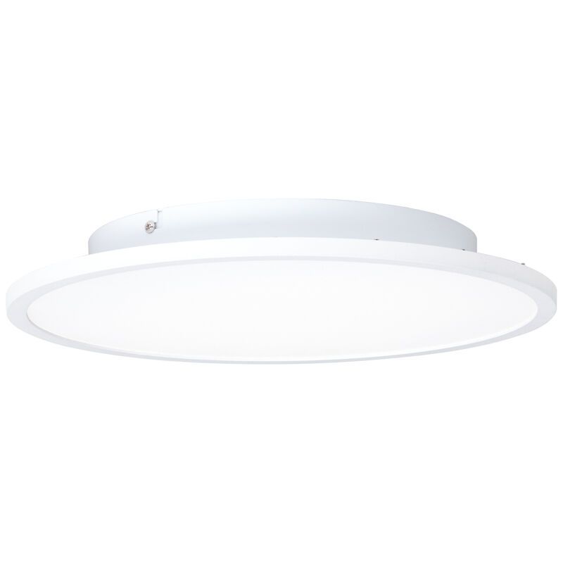 Panneau LED plafonnier blanc moderne, Bojan, 24W, 4000K LED