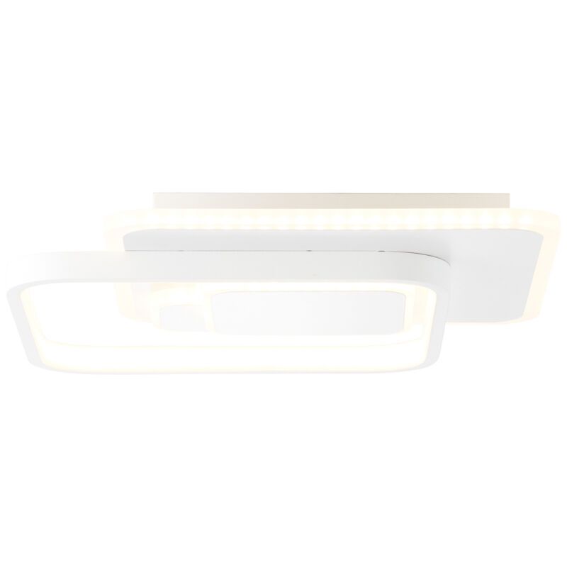 Plafonnier blanc moderne, Ramiz, 24W, 3000K LED