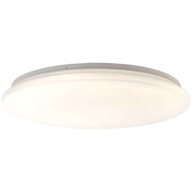 Lampe plafond blanche en plastique, Julie, 36W, blanc chaud à froid réglable LED, avec télécommande Lampe plafond blanche en plastique, Julie, 36W, blanc chaud à froid réglable LED, avec télécommande