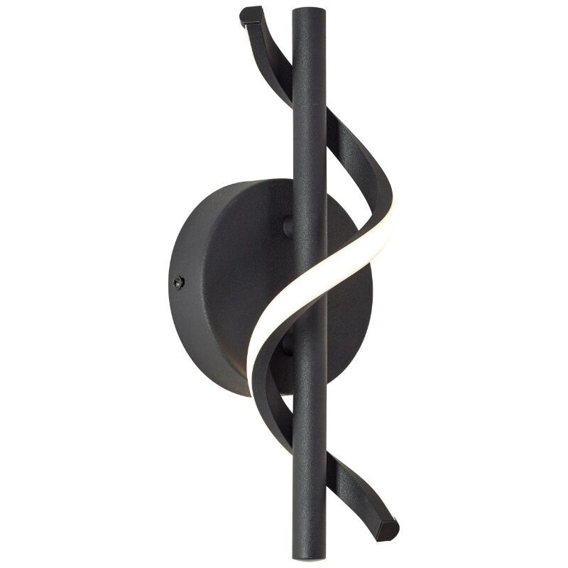 Applique murale noire design, Mateusz, 6W, 4000K LED