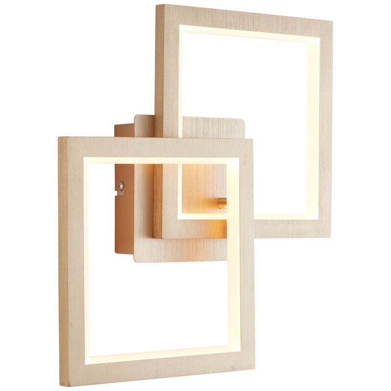 Applique murale chromée moderne, Celena, 18W, 3000K LED