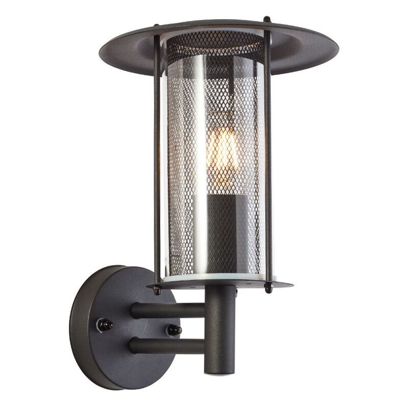 Luminaire extérieur noire rustique, Gezina, IP44